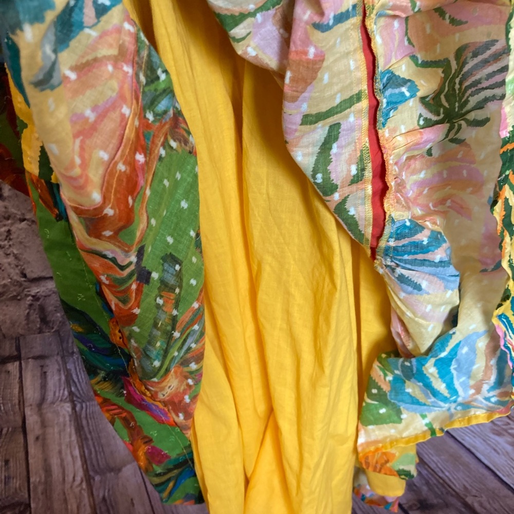 Gorgeous Farm Rio Anthologie Cotton Maxi Dress, size L - Picture 10 of 11